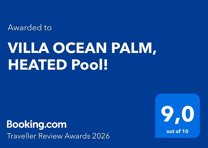 Ocean Palm, Heated Pool! Вилла
